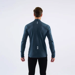 Heren T-shirt Montane  Dragon Pull-On Orion Blue