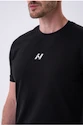 Heren T-shirt Nebbia  Classic T-shirt “Reset” 327 black