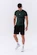 Heren T-shirt Nebbia  Classic T-shirt “Reset” 327 dark green XL
