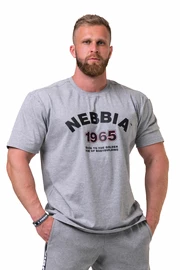 Heren T-shirt Nebbia Golden Era tričko 192 light grey