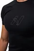 Heren T-shirt Nebbia Performance+ Workout Compression T-shirt ENDURANCE 346 black