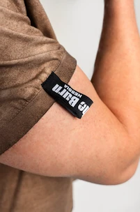 Heren T-shirt Nebbia  Washed-off Cotton T-shirt MAX OUT 357 Light Brown