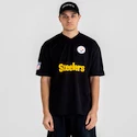 Heren T-shirt New Era  Wordmark Oversized NFL Pittsburgh Steelers S