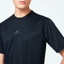 Heren T-shirt Oakley  Foundational Training SS Tee Blackout