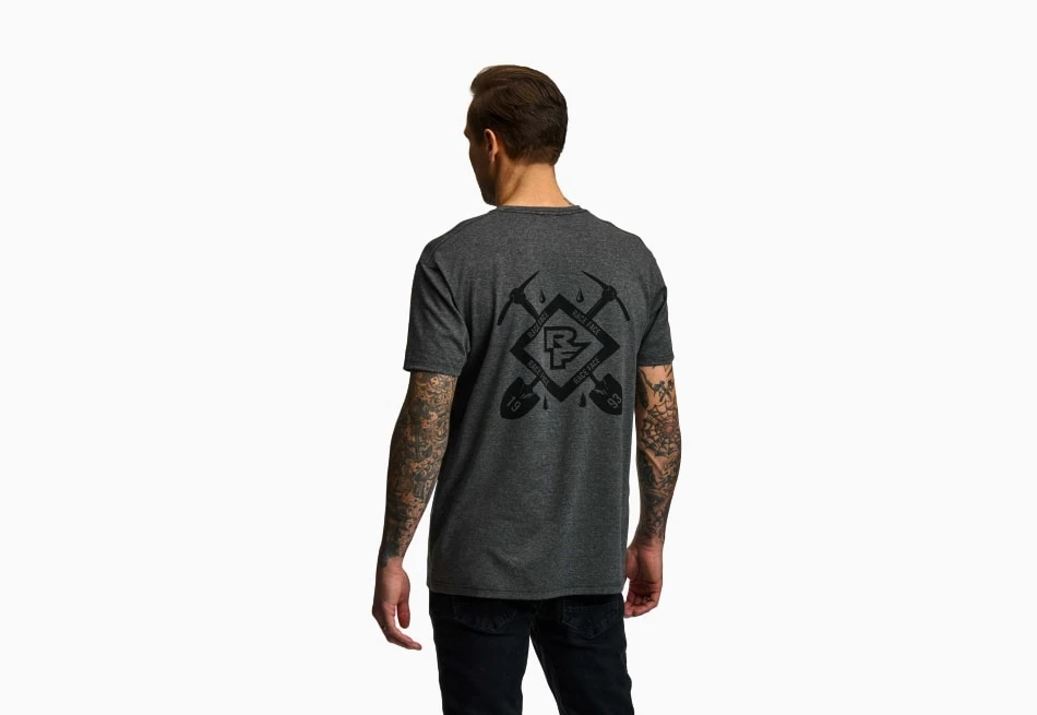 Heren T-shirt Race Face  Crest SS