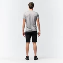 Heren T-shirt Salewa  Solidlogo Dri-Release Heather Grey