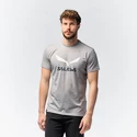 Heren T-shirt Salewa Solidlogo Dri-Release Heather Grey