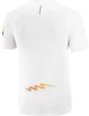 Heren T-shirt Salomon Aero SS Tee White/Autumn Blaze