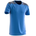 Heren T-shirt Salomon Essential Colorblock Nautica Blue