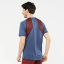 Heren T-shirt Salomon Sense Aero SS Tee Cabernet