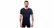 Heren T-shirt Sensor  Coolmax Air Deep Blue