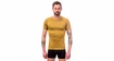 Heren T-shirt Sensor Coolmax Mesh Mustard