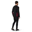 Heren T-shirt Smartwool Merino Sport 150 Long Sleeve Crew Red/Black
