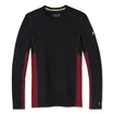 Heren T-shirt Smartwool Merino Sport 150 Long Sleeve Crew Red/Black