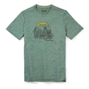 Heren T-shirt Smartwool  Merino Sport 150 Overland Trek Sage Heather