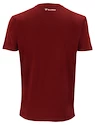 Heren T-shirt Tecnifibre Club Cotton Tee Cardinal