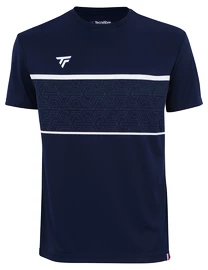 Heren T-shirt Tecnifibre Club Tech Tee Marine