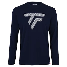 Heren T-shirt Tecnifibre Pro Training Tee LS Navy