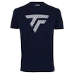 Heren T-shirt Tecnifibre  Pro Training Tee Navy S