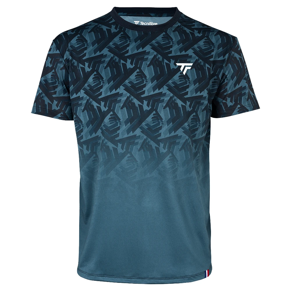 Heren T-shirt Tecnifibre  X-Loop Tee Teal S