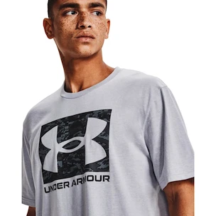 Heren T-shirt Under Armour   ABC CAMO BOXED LOGO SS-GRY