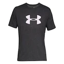 Heren T-shirt Under Armour  BIG LOGO SS-GRY XXL