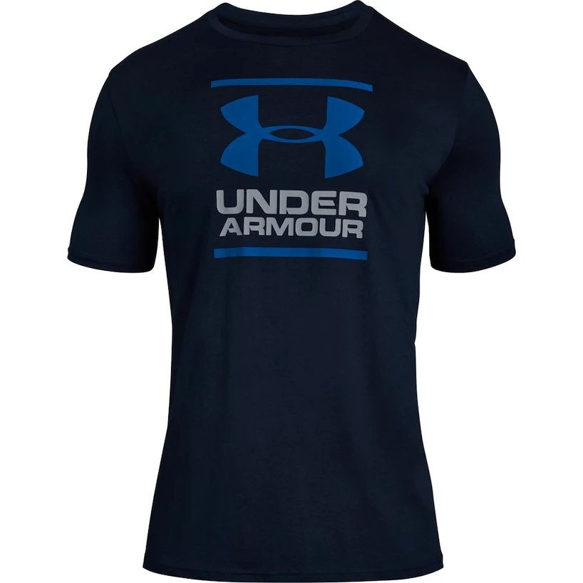 Heren T-shirt Under Armour  GL Foundation SS T Dark Blue S