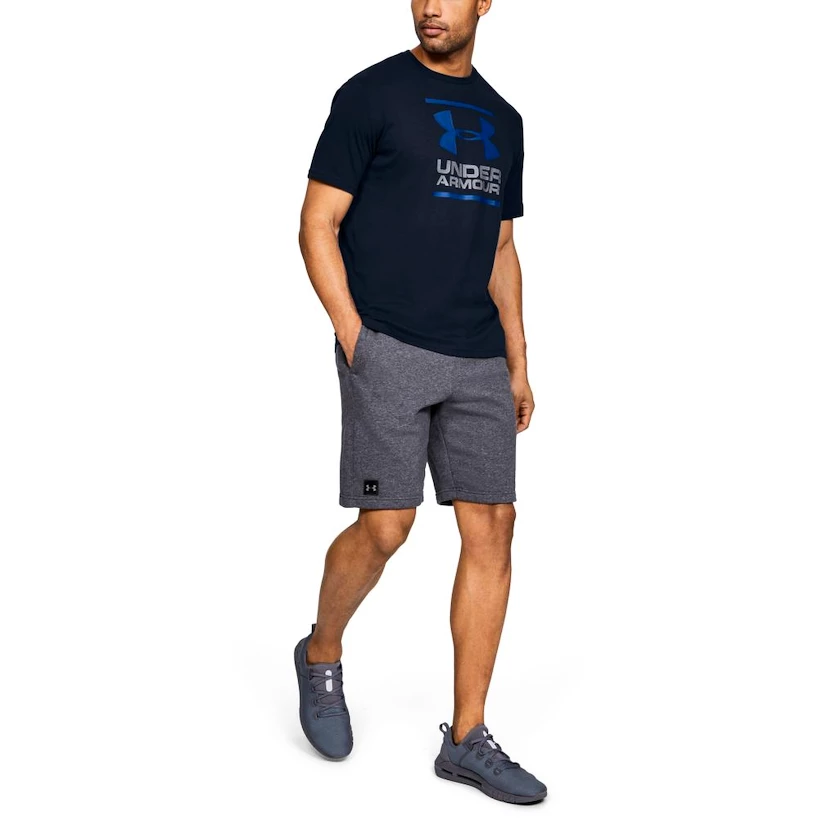 Heren T-shirt Under Armour  GL Foundation SS T Dark Blue S