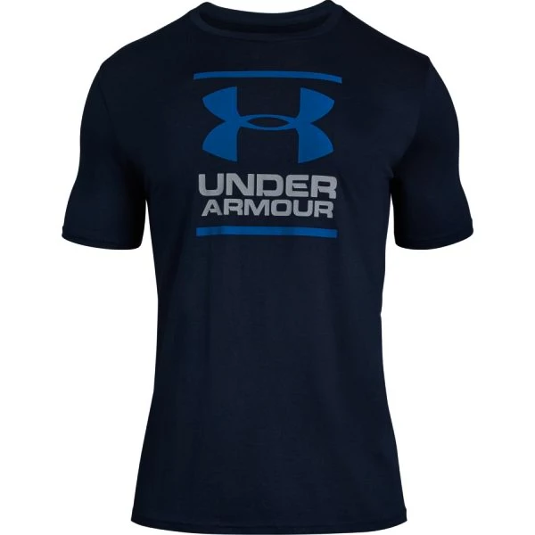 Heren T-shirt Under Armour  GL Foundation SS T Dark Blue S