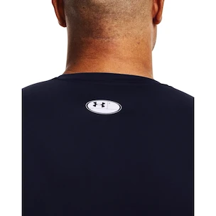 Heren T-shirt Under Armour HeatGear Comp LS Midnight Blue