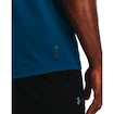 Heren T-shirt Under Armour HeatGear Rush 2.0 Print SS Blue