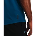Heren T-shirt Under Armour HeatGear Rush 2.0 Print SS Blue