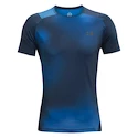 Heren T-shirt Under Armour HeatGear Rush 2.0 Print SS Blue