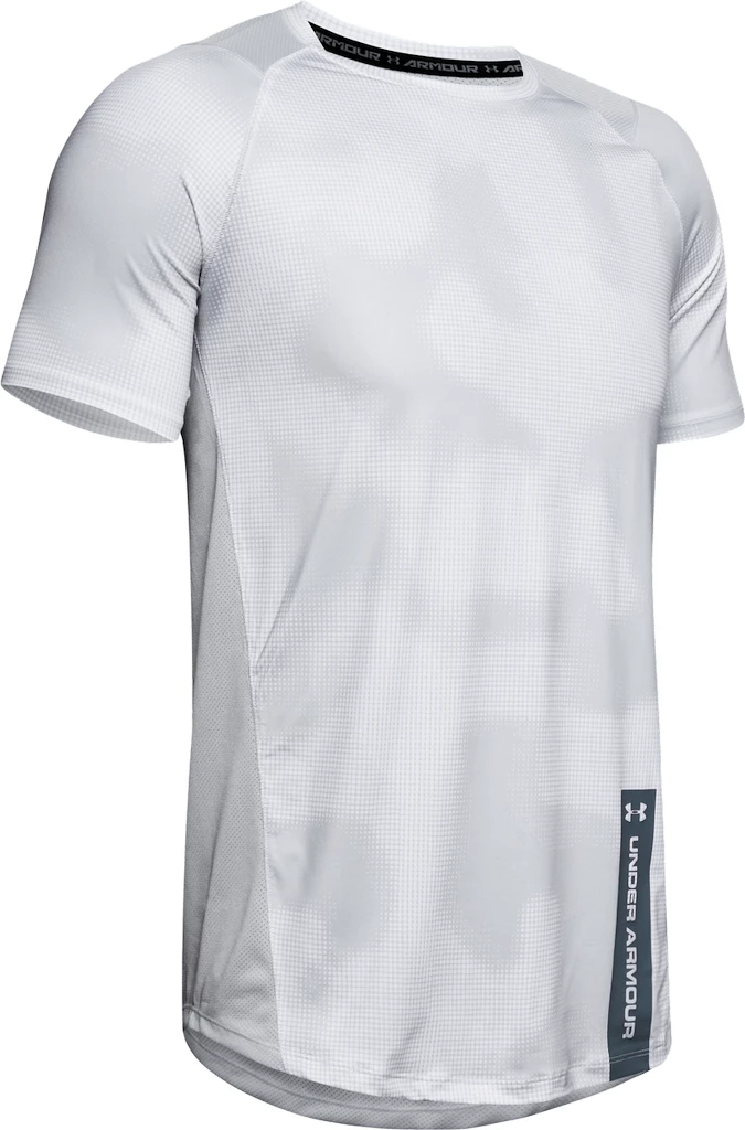 Heren T-shirt Under Armour MK1 MK1 SS Printed Grey