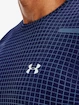 Heren T-shirt Under Armour  Seamless Grid SS-BLU