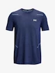 Heren T-shirt Under Armour  Seamless Grid SS-BLU