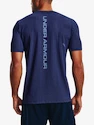 Heren T-shirt Under Armour  Seamless Grid SS-BLU