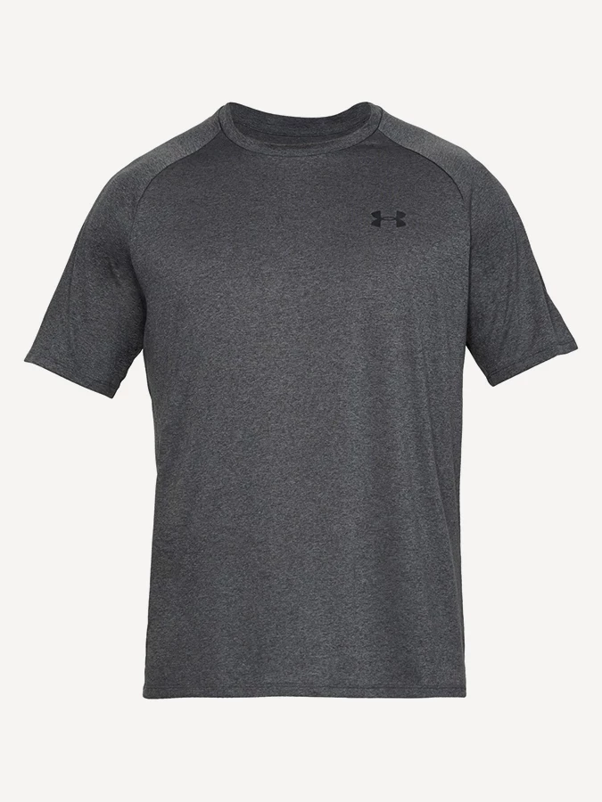 Heren T-shirt Under Armour  Tech 2.0 Ss Tee Carbon Heather