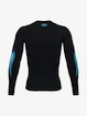 Heren T-shirt Under Armour  UA HG Armour Novelty LS-BLK