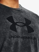 Heren T-shirt Under Armour  WASH TONAL SPORTSTYLE SS-BLK