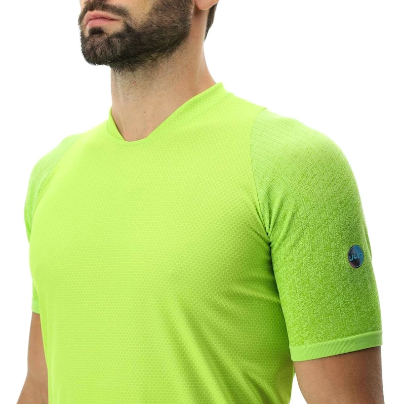 Heren T-shirt UYN  RUNNING EXCELERATION OW AERNET SHIRT lime