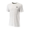 Heren T-shirt Wilson Kaos Rapide Seamless Crew II China White