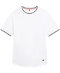 Heren T-shirt Wilson  M Court Performance Crew Bright White