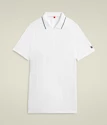 Heren T-shirt Wilson  M Team Seamless Polo 2.0 Bright White