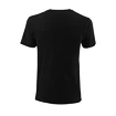 Heren T-shirt Wilson  Photo Cotton Tee Slim-Fit Black