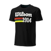 Heren T-shirt Wilson  Script ´14 Tech Tee Black
