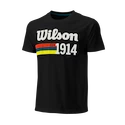 Heren T-shirt Wilson  Script ´14 Tech Tee Black