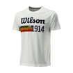 Heren T-shirt Wilson  Script ´14 Tech Tee Blanc