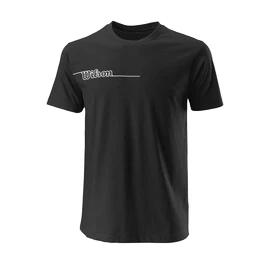 Heren T-shirt Wilson Team II Tech Tee Black