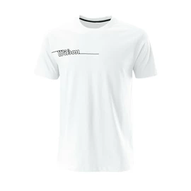 Heren T-shirt Wilson Team II Tech Tee White